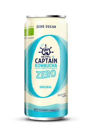 The Gutsy Captain Kombucha Zero Original BIO