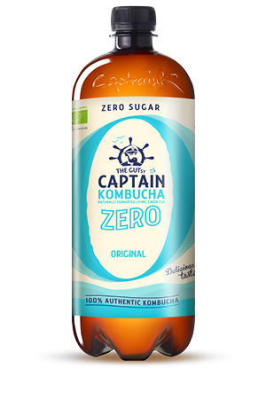 The Gutsy Captain Kombucha ZERO Original BIO