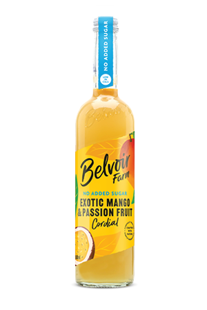 Belvoir No added Sugar Mango & Passionfruit Cordial