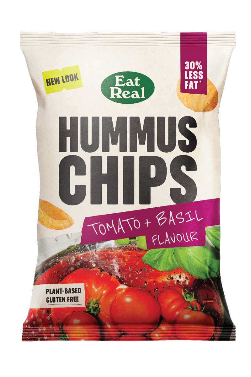 Tomato & Basil Hummus Chips